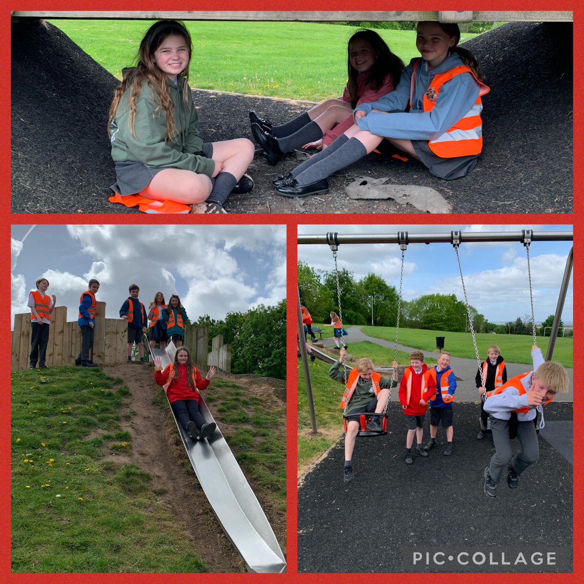 FrodshamCE's tweet photo. #Y6 are enjoying a fun-filled day of playing, park &amp; popcorn ▶️😀🍿 #cyaSATs #wellearnedbreak #chillaxing https://t.co/p3zagY92ab