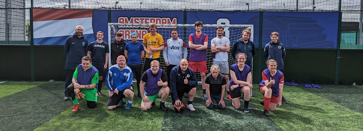 Cheshire Football Association (@cheshire_fa) on Twitter photo MENTAL HEALTH | Our FDO Dan Landstrom visited <a href="/CFC_CommTrust/">Chester FC Community Trust</a>'s Adult Mental Health session yesterday.
It was a fantastic turnout and great to see everyone participating in the football session.
#MentalHealthMatters #MentalHealth MENTAL HEALTH | Our FDO Dan Landstrom visited <a href="/CFC_CommTrust/">Chester FC Community Trust</a>'s Adult Mental Health session yesterday.
It was a fantastic turnout and great to see everyone participating in the football session.
#MentalHealthMatters #MentalHealth