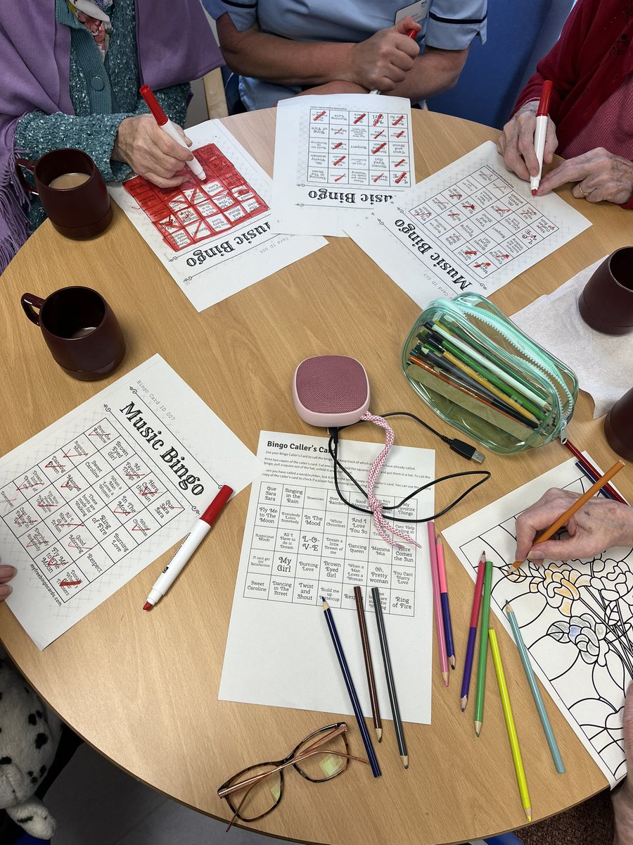 MACWGH's tweet photo. Lots of singing and reminiscing in our group session today as we played Musical Bingo 🎶 #funfridays https://t.co/tF1WdSo3Zg