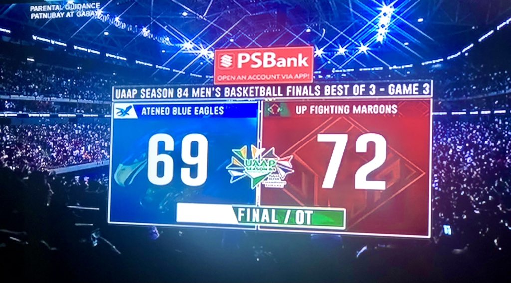 FINALLY, after 36 loooong years.. UNIBERSIDAD NG PILIPINAS, atin na talaga ‘to!!!!!