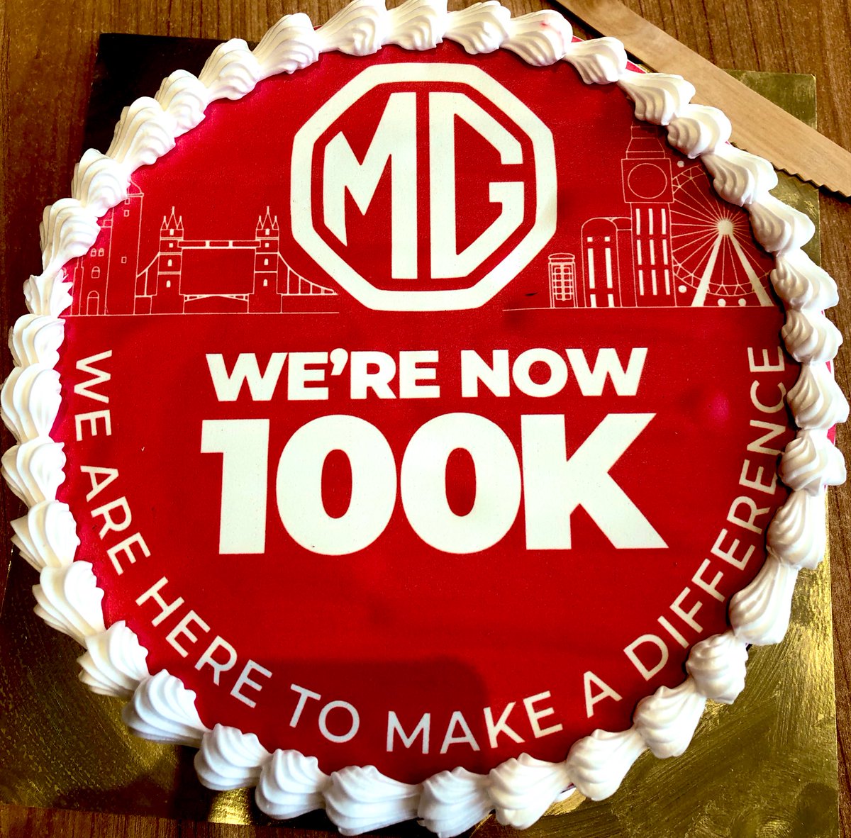 karan_narang's tweet photo. @MGMotorIn Congratulations on reaching 100K and sharing this milestone with us on delivery of our MG Astor.#weareheretomakeadifference https://t.co/Fg9kHL4KEg