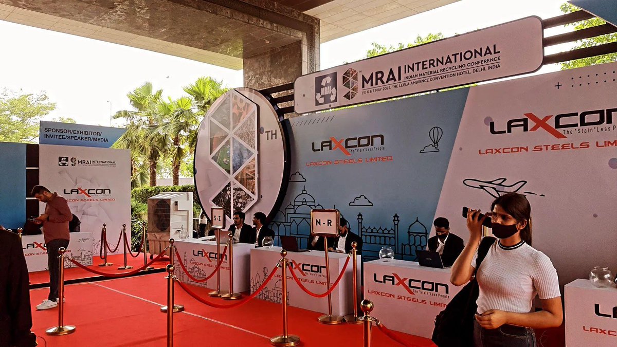 RichfieldRes's tweet photo. Our team had a hell of a time at the 9th IMRC organised by @mrai_india!

We were there along with 1500+ delegates meeting some amazing people in the industry and also supporting our old clients that have been with us every step of the way! 

#mrai #recycling #scrap #metals https://t.co/hl47sEUkMo