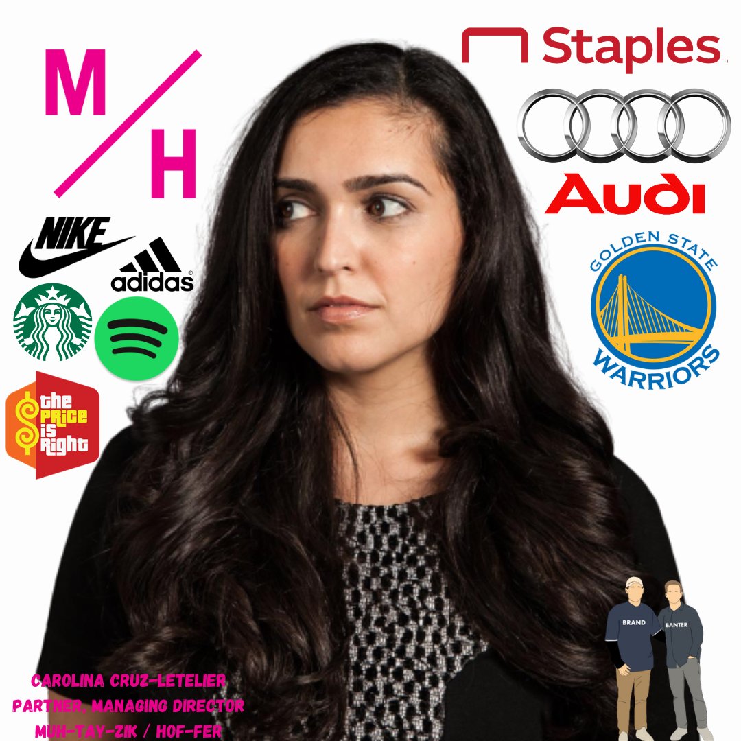 BrandBanterPod's tweet photo. Episode 9: Carolina Cruz-Letelier, Partner + Managing Director @ MUH-TAY-ZIK / HOF-FER @mtzhf 

Carolina bantered about her journey, various industry trends, plus some behind-the-scenes agency stories from MUH-TAY-ZIK / HOF-FER's work with notable brands!

https://t.co/c9Ok1xCMPN https://t.co/uogra0IOx3