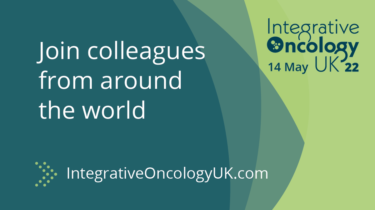 #IOUK22 is taking place TOMORROW Registrations are in from 40+ countries There is still time to register and join us All the sessions are recorded so you if you can't attend the entire day you can catch up at a later date: bit.ly/IOUK21 #integrativeoncology #cancercare