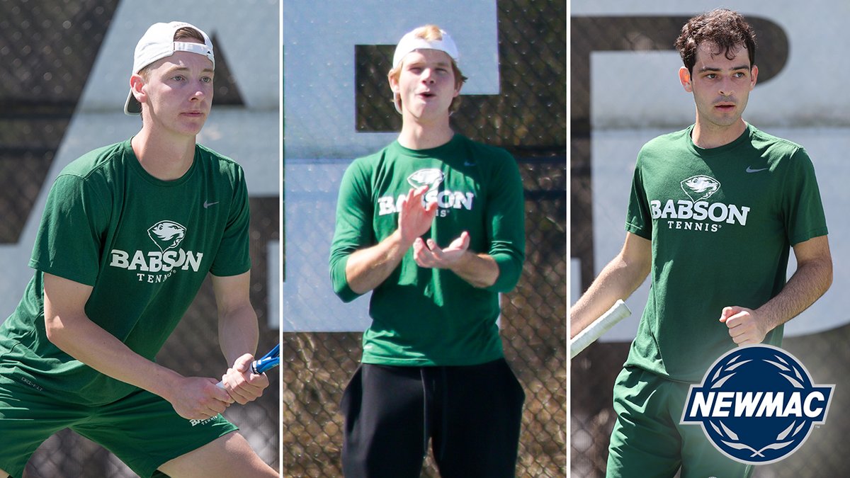 Babson Athletics (@babsonathletics) on Twitter photo Five from <a href="/BabsonTennis/">Babson Tennis</a> earn NEWMAC Academic All-Conference honors. #GoBabo
Women's Release: bit.ly/3Mbd9lG
Men's Release: bit.ly/3LbjLzg Five from <a href="/BabsonTennis/">Babson Tennis</a> earn NEWMAC Academic All-Conference honors. #GoBabo
Women's Release: bit.ly/3Mbd9lG
Men's Release: bit.ly/3LbjLzg