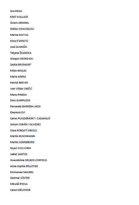 saskiabricmont's tweet photo. With 45 other MEPs, we call for Julian #Assange not to be extradited to the US. 
It would be a very worrying decision, not only for Mr. Assange, but also for freedom of expression and the disclosure of information of public interest #FreeAssange https://t.co/KsEaNb4uzO