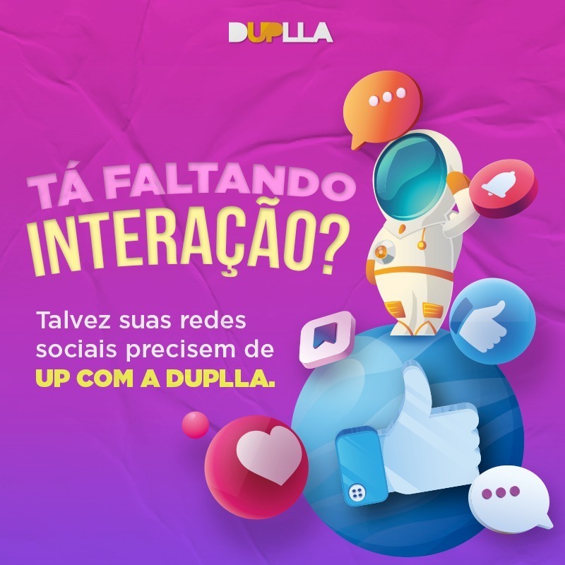 Duplla's tweet photo. A Duplla sempre tem a estratégia perfeita para as suas redes sociais bombarem ainda mais!

#duplla #dupllacom #agenciadepublicidade #redessociais #marketing https://t.co/SpSgeBPcaG