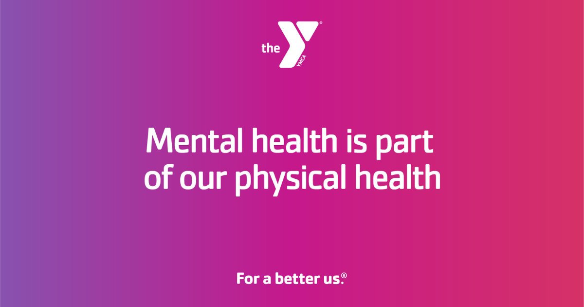 EdisonYMCA's tweet photo. Mental Health is an important part of our physical health – and vice-versa! We can improve our mental health every time we exercise or go for a walk! #WeAllHaveMentalHealth #ForABetterUs https://t.co/O9fY9BSl4P