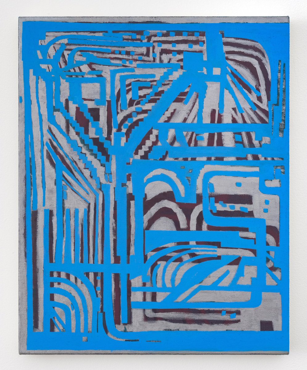 vtstudiocenter's tweet image. Join us for a Visiting Artist Talk with painter EJ Hauser in the Red Mill on May 27, 7-8PM. This event is free and open to the public. 📷 ‘Yrs Forever Blue,’ 2020-2021 oil on canvas, 20 x 16 inches. ow.ly/JHXa50IkU1Y #ejhauser #vtstudiocenter #visitingartist #artisttalk