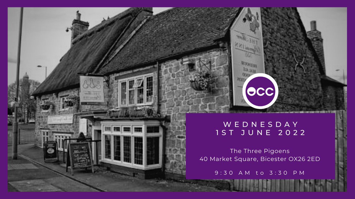 Our next #coworking day in #Banbury is on 1st June 2022 between 9:30am &amp; 3:30pm at <a href="/3pigeonsinn/">The Three Pigeons Inn</a> Book your place here: ow.ly/ALC730s7GIY. Spend a day a month working on your business in the company of some like-minded local business owners. #Oxfordshire <a href="/BuddhaConnect/">James Brodie from Buddha Connect Limited</a>