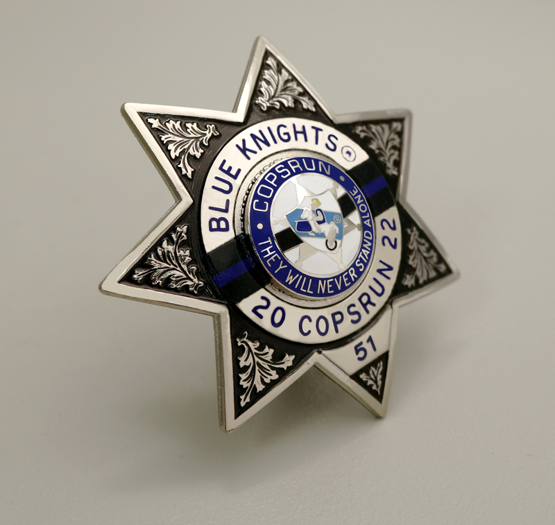 Blackinton's tweet photo. Thank you to all who pin a badge on each day, your service and sacrifice is greatly appreciated. #PoliceWeek2022 #Copsrun #Blueknights #lawenforcement #PoliceBadge #AmericanMade https://t.co/LEZYlxsEkA