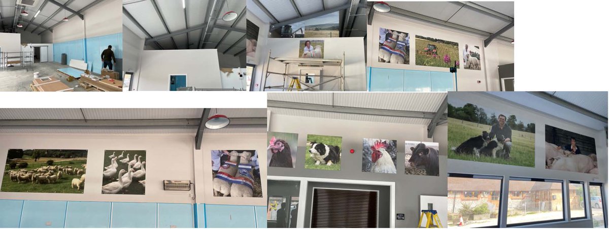 One_Digital_UK's tweet photo. Work in progress at Offham Farm Shop today. Their super new venue is coming along nicely. Watch this space for the completion.Enjoying our latest installation &amp; our guys are also enjoying the home made pasties &amp; sausage rolls from the existing farm shop. Photography Marion Hughes https://t.co/7Gai3pfZja