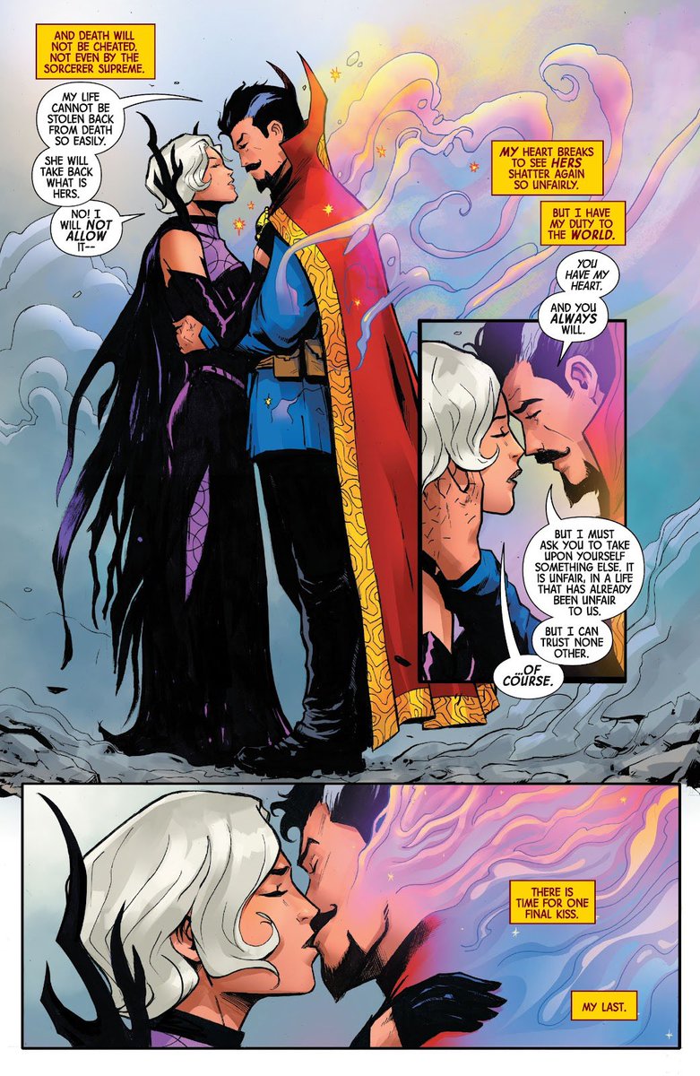 faltinestrange's tweet photo. — the death of doctor strange #5 https://t.co/9NuY84TcRB