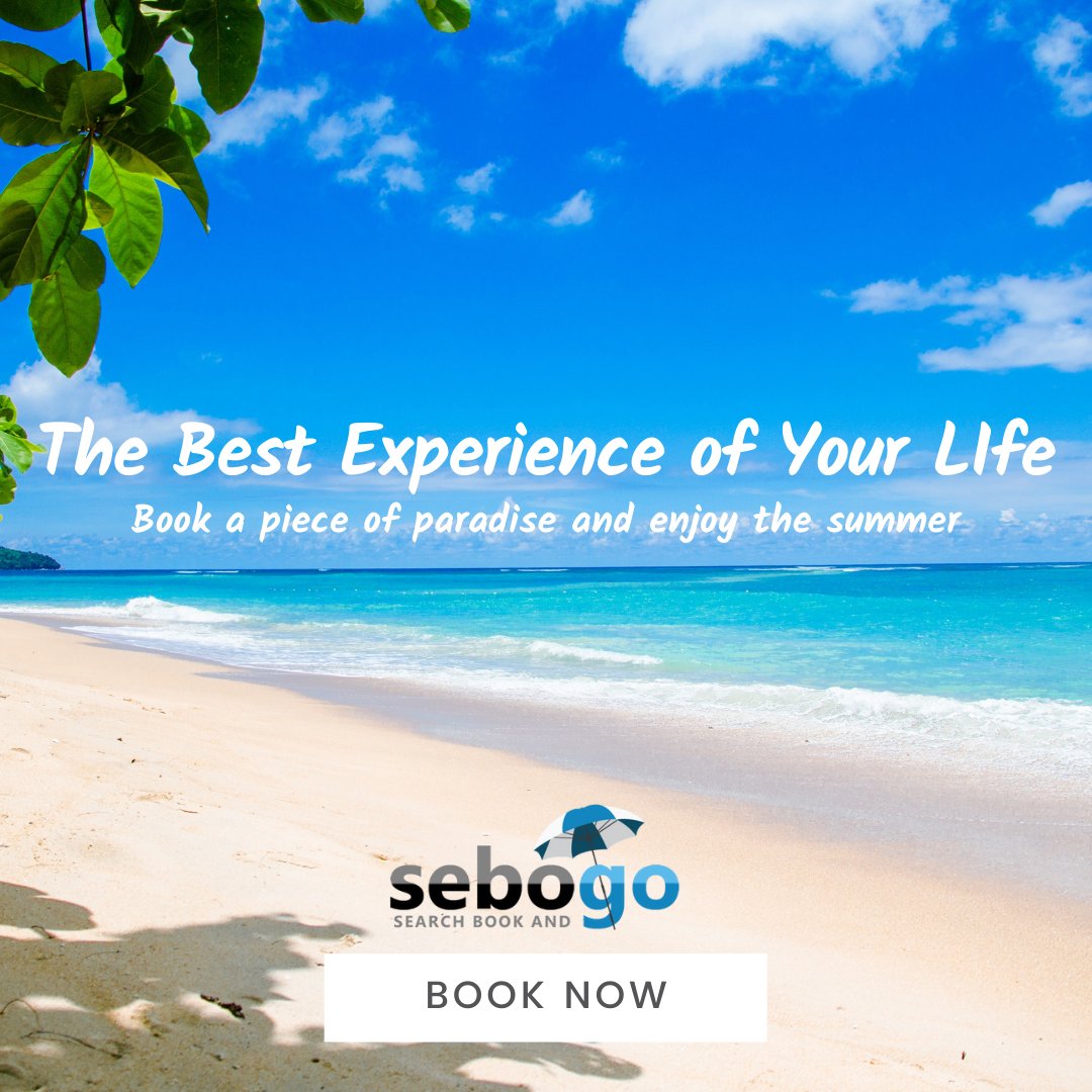 sebogouk's tweet photo. #HappyFriday 

The best #experience of the #summer and your life is about to start at https://t.co/Q5Ib2cqayY

Book a piece of #paradise and enjoy your well-deserved #holidays.

Thank you for using #Sebogo to plan your #trips and #travel the world for less. https://t.co/A4Hzj3MKQf