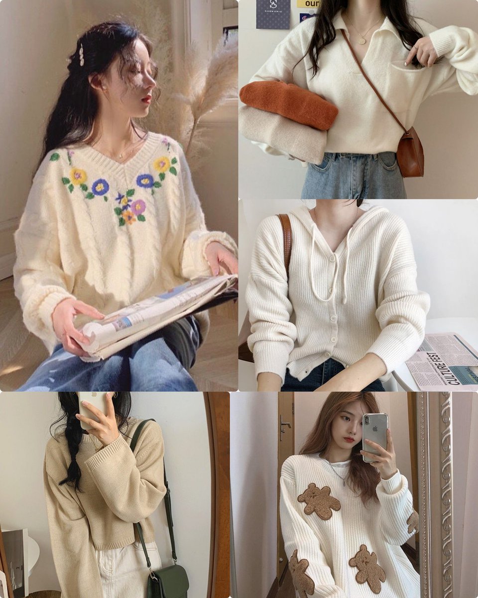 reeyychsia's tweet photo. ✨ Ide outfit sweater ✨

A thread✨ https://t.co/busuRMNotF