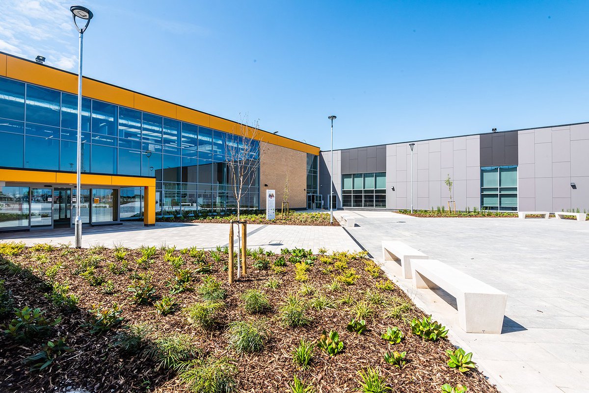 Concertus_'s tweet photo. We’re delighted to announce Mildenhall Hub won in the ‘Commercial Building’ category at last night’s SJCC Awards. BaseTek also received a Distinction in the same category. We are extremely proud to have worked on both projects. Read about The Hub here -https://t.co/eLPe6dRC6q https://t.co/tx2gq3Re2V