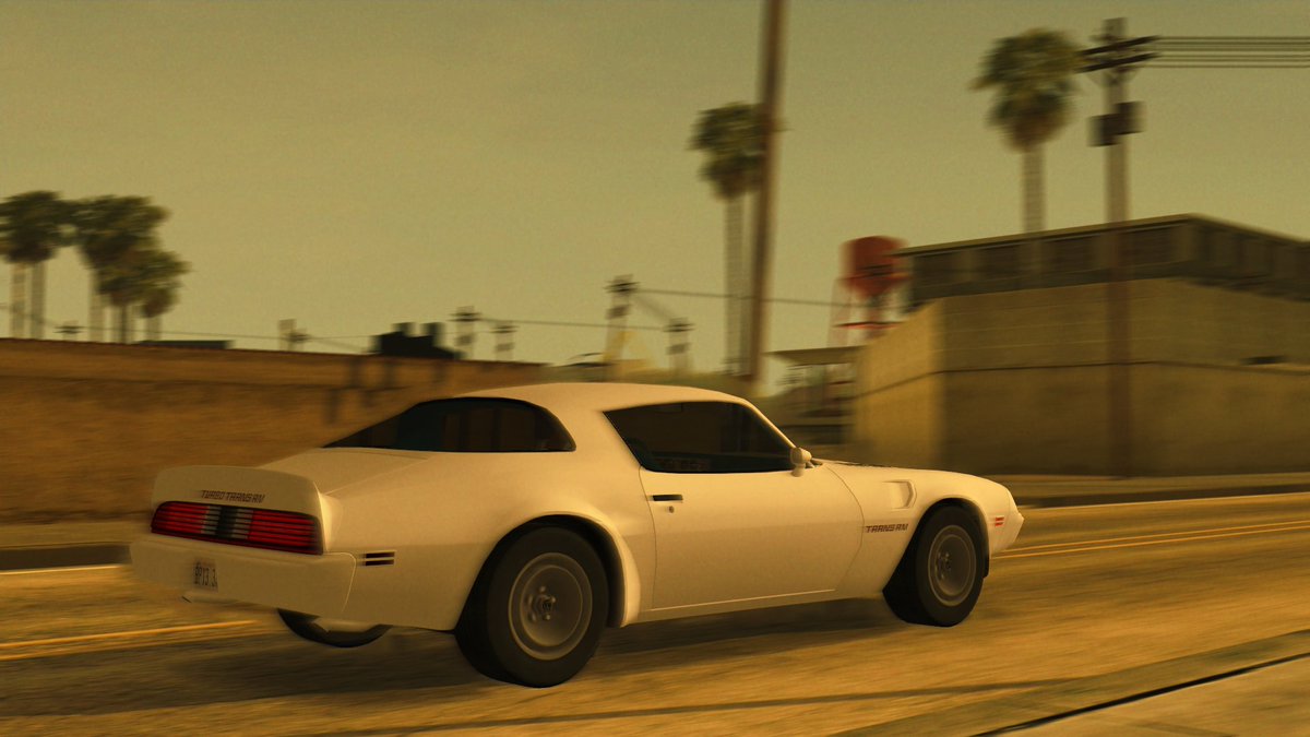 Ambient62761663's tweet photo. #GTA #GrandTheftAuto | #GTASA #GTASanAndreas #GrandTheftAutoSanAndreas #SanAndreas | #RockstarGames #RockstarNorth | #Gaming #Modding #Mods #DigitalPhotography #Screenshot | #Pontiac #Firebird #TransAm #PontiacFirebird

The 1980 Pontiac Firebird Trans Am Turbo 4.9 by Mad Driver. https://t.co/Yq9UgKpdJs