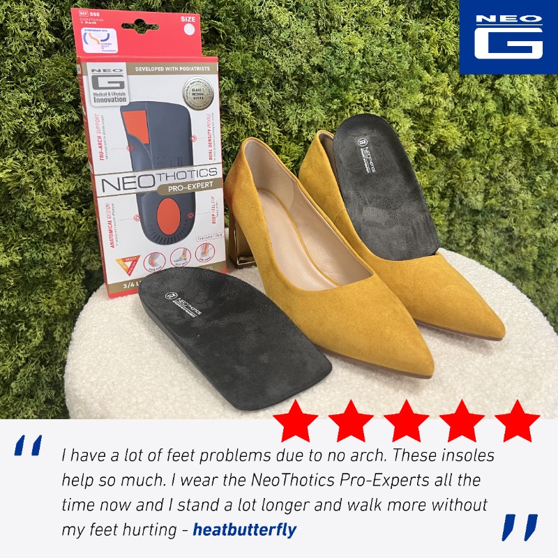 This review shows what true orthotic insoles can do for you. The proof of Tru-Arch support provided by NeoThotics Pro-Expert insoles is in this pudding!

#plantarfasciitis #insoles #flatfeet #fallenarches #neog