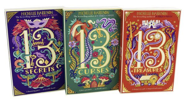 MHarrison13's tweet photo. FRIDAY 13TH GIVEAWAY: Win a set of the 13 Treasures trilogy! Wicked fairies, changelings, &amp; a family mystery… 

Like, follow &amp; retweet to enter. UK only, ends 6pm GMT Sunday 15th May. https://t.co/PohKYDcsnh