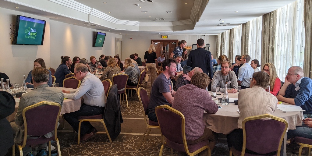 tech4goodSW's tweet image. ...and, that&apos;s a wrap! A huge thank you to everyone who came to this year&apos;s Unconference, and to everyone who helped make it happen! #Tech4GoodSW

Join the Tech4GoodSW LinkedIn group to continue the conversation  ➡️ ow.ly/cJuz50J76Gp