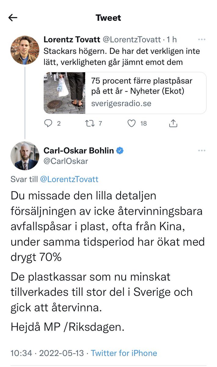 Tovatts skygglappar gör att han ser verkligheten lite dåligt.