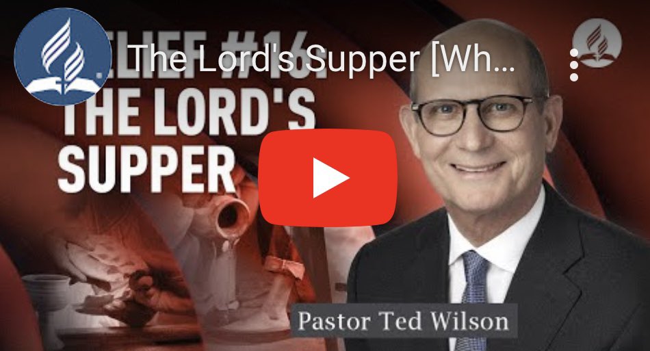The Lord’s Supper provides a special way of expressing faith in Jesus, our Lord and Saviour. In this experience of communion, Christ is present to meet and strengthen His people. It's something you don't want to miss. adventist.news/videos/notewor…