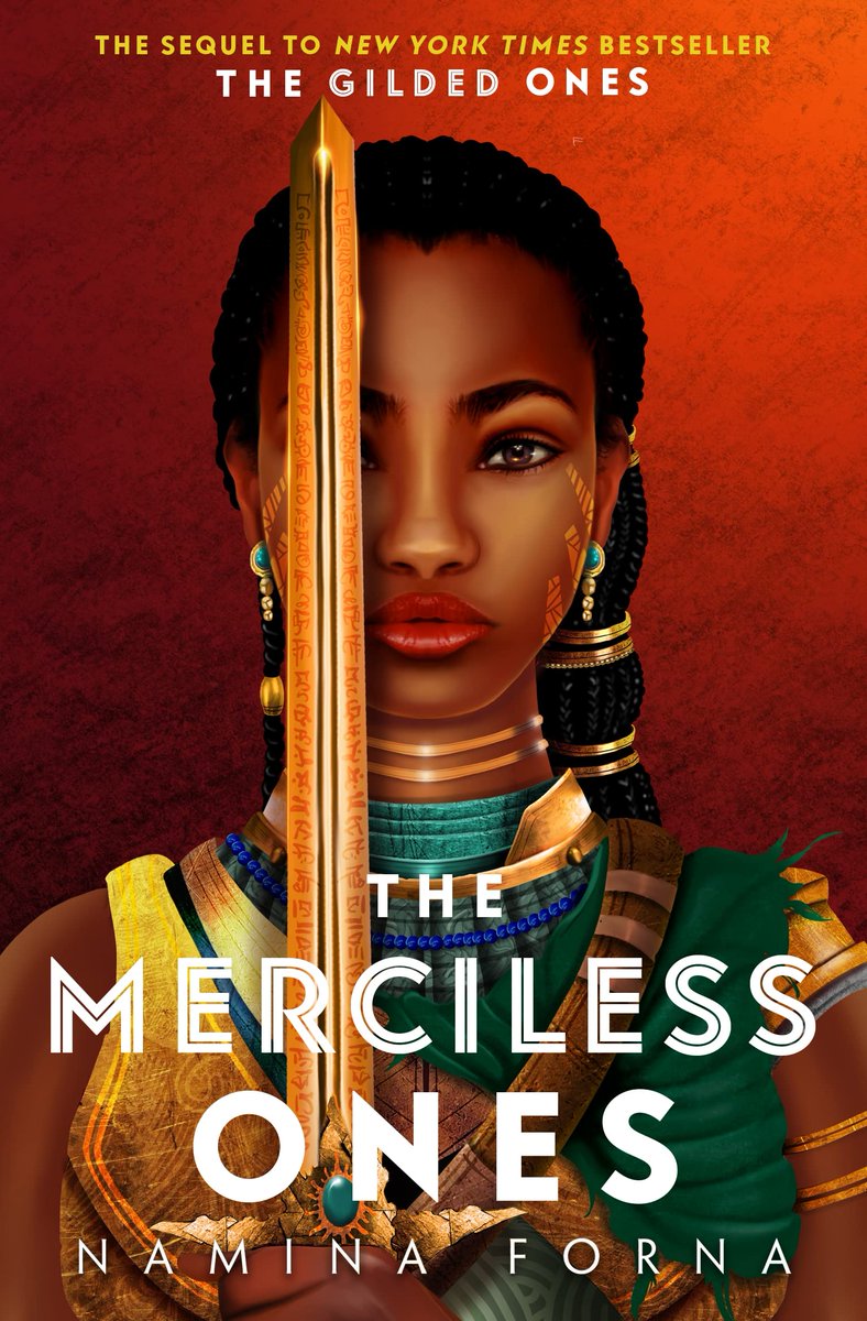 LOVE #TheMercilessOnes by @NaminaForna and that stunning cover by @Tarajosu. I'm obsessed with this series with all its fallen gods and goddesses, rising powers, blood and gold. The writing is rich and atmospheric and there is so much depth to the characters. Out 26th May!