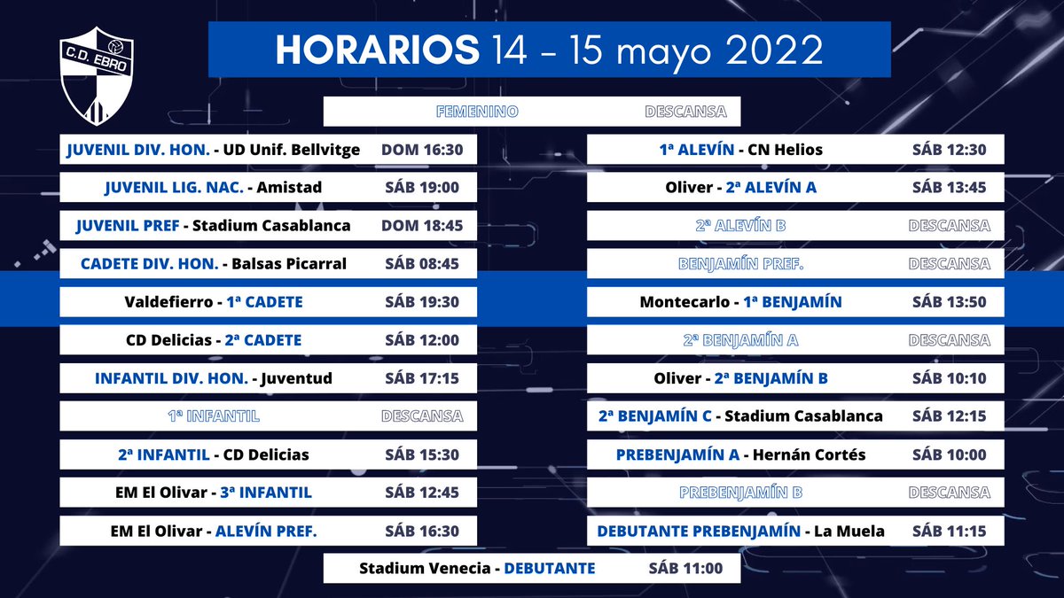 CD Ebro Cantera tweet media