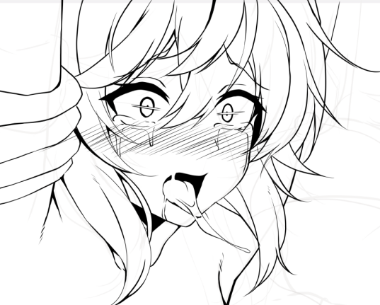 Skeb用に1ページ漫画描いてる 