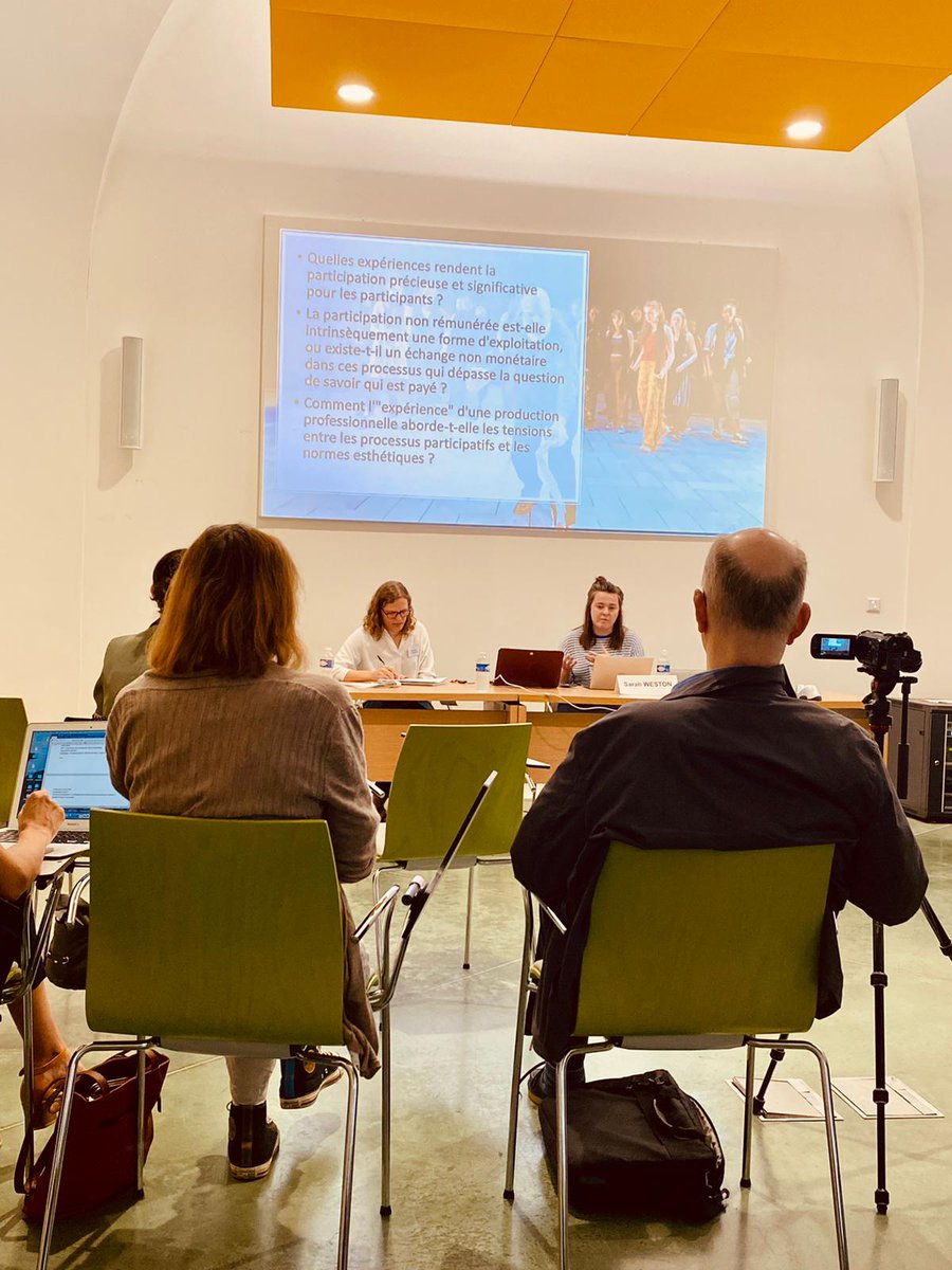 UoB Lecturer Dr Sarah Weston delivered the keynote today at Participatory Theatre in the UK Conference, University Paul Valery Montpellier. Her paper explored the participation of the community chorus.