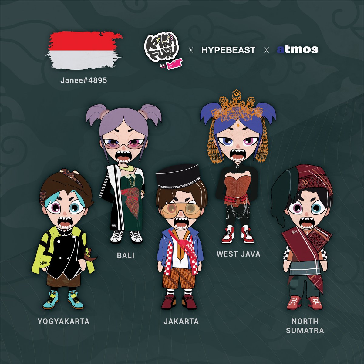 MY FURU ART - Bringing you Indonesian cultural fashion that has been around for a long time, to a more present-day tone ⚡

<a href="/KarafuruNFT/">Karafuru</a> <a href="/gradyedbertnft/">gradyedbert</a> <a href="/brandonsalim/">Brandon Salim</a> <a href="/Jejouw/">jejouw</a> <a href="/lawrdence/">lawrdence</a> <a href="/toromilano58/">+TORO MILANO | THE FIRE KING🔥</a> <a href="/soloandrw_/">soloandrw.</a> <a href="/Nastasiadelinee/">Deline</a>