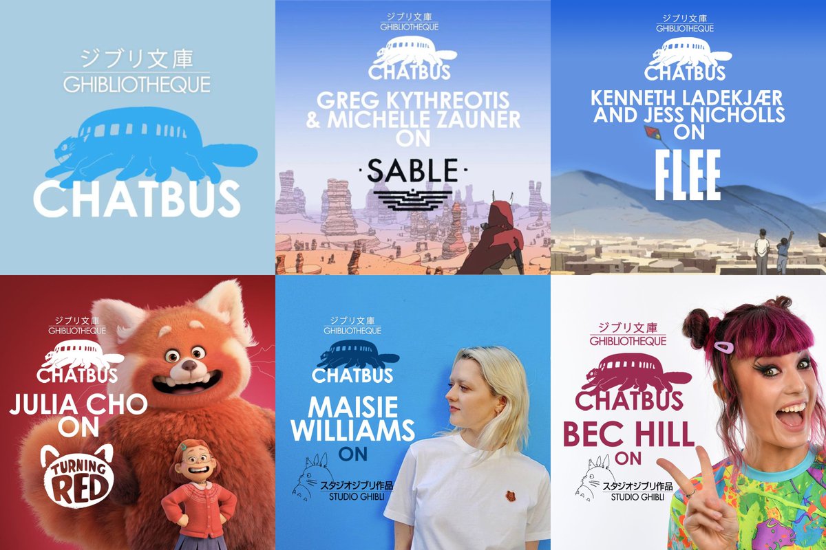 ghibliotheque's tweet photo. Our Chatbus miniseries may be over, but you can still catch up with our journeys with all our fabulous guests at your leisure right here: https://t.co/wMdDDCL9lJ https://t.co/gnqKBMEk6s