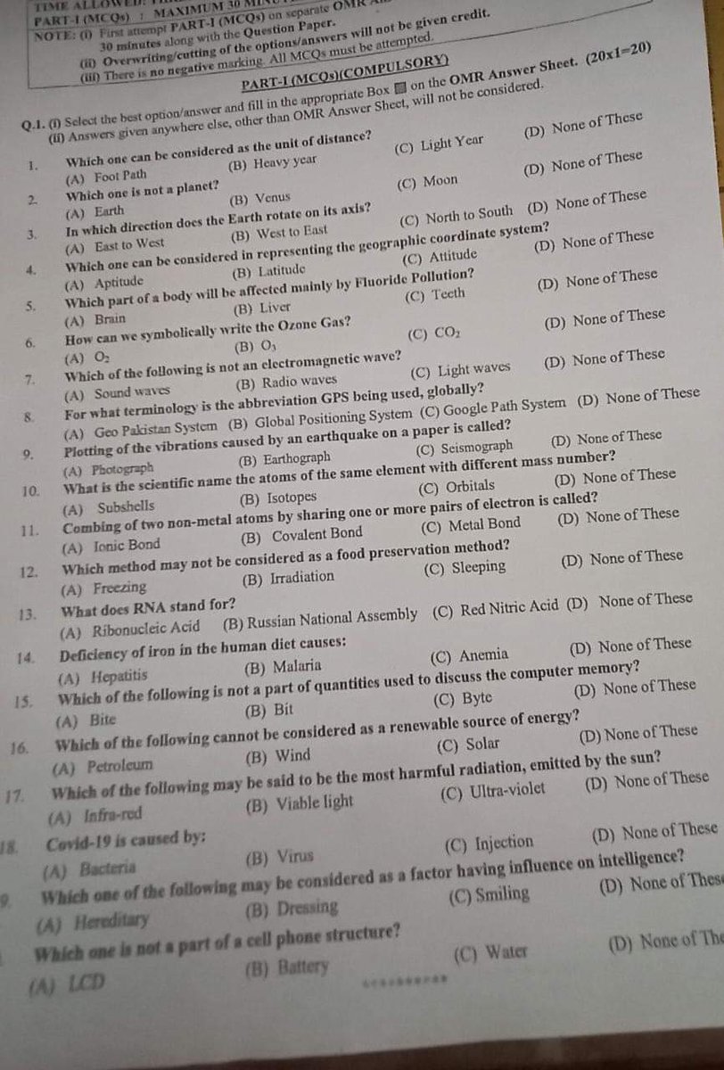 ZahoorAhmedIRS's tweet photo. This is the easiest mcq portion of GK till now.
#CSS2022
#generalknowledgepaper
#css2020
# https://t.co/zKydRRyXuo