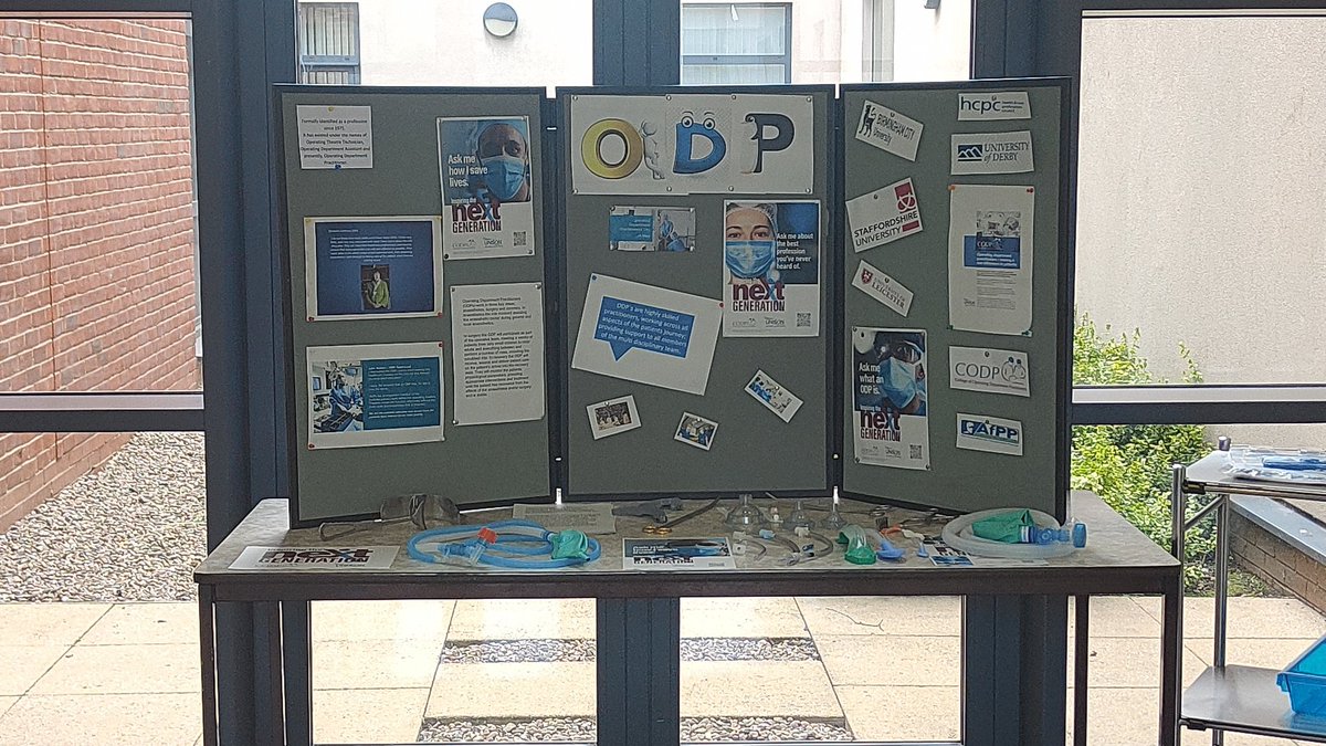 odp_steve's tweet photo. Stall at UHDB for ODP day https://t.co/4qtFOifg6V