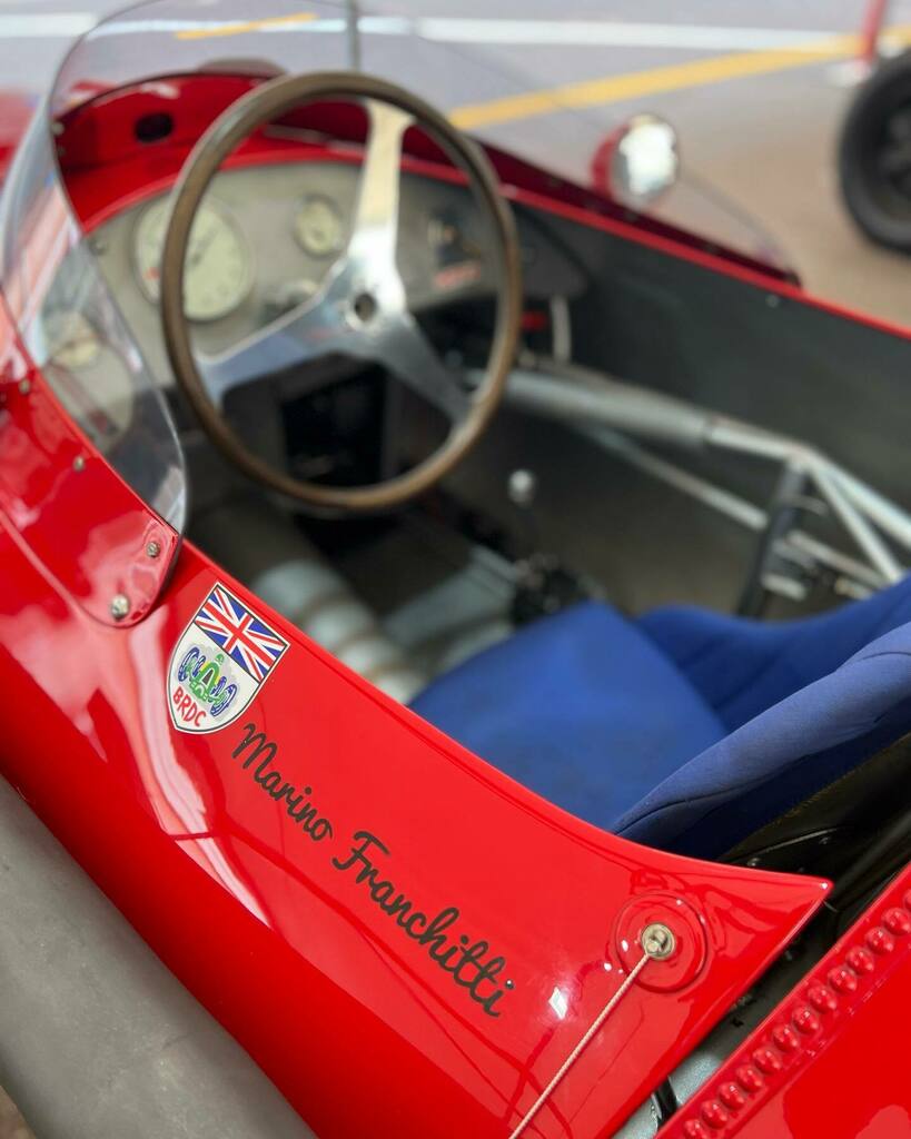 MFranchitti's tweet photo. Free practice today, time to find my way around here! #250F #monacohistoricgrandprix https://t.co/sPNKhxElJp https://t.co/gTstqca1If