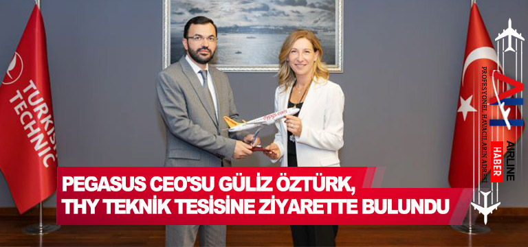 #PegasusAirlines’ın CEO’su #GülizÖztürk, #THYTeknik tesisine ziyarette bulundu
airlinehaber.com/pegasus-airlin…