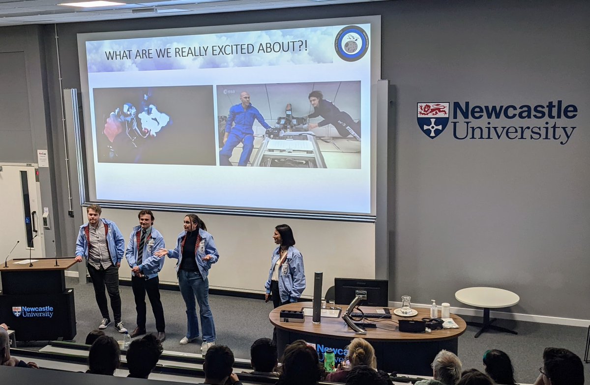 It was wonderful to hear from our early-career researchers <a href="/palaeo_punk/">J. Bela McCoy</a>, <a href="/imchloegrant/">Chloe Grant</a> and <a href="/SUGARforESA/">Team SUGAR for ESA FYT</a> who presented their work at our ‘New voices on science, agriculture and engineering’ lecture last night