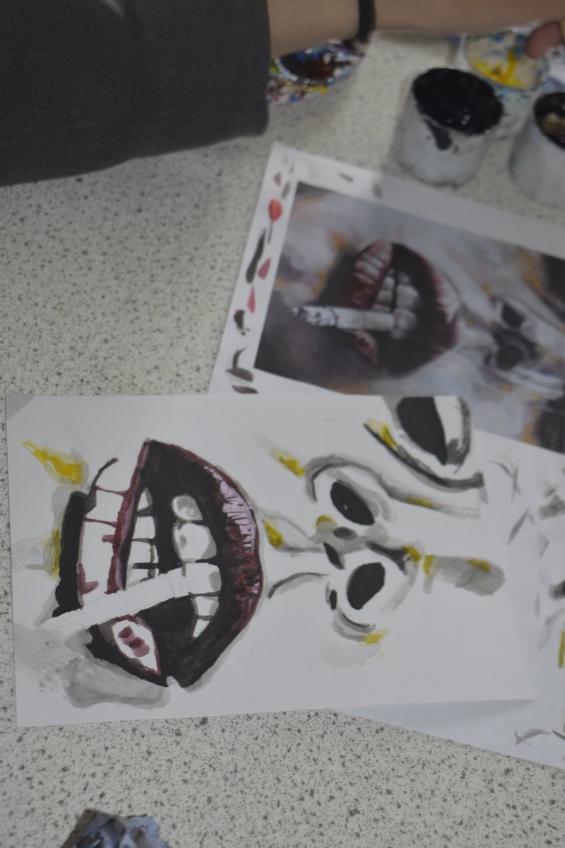 hhs_arts's tweet photo. 👀 Look at Year 10 working extremely hard on their projects and creating some outstanding work! Keep it up Year 10 Art! #SUCCESS @HHSHaringey https://t.co/rkVIMPurjT
