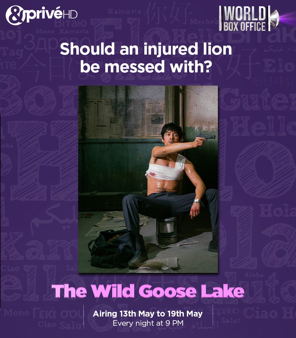 AndPrive's tweet photo. "The Wild Goose Lake" has all the wild moments you can anticipate in a noir. Airing for seven days starting 13th May at 9 PM, only on &Privé. #PriveWorldBoxOffice
#Cinema #Hollywood #WorldCinema #AndPrivé #Action #Adventure #CinemaLovers #TheWildGooseLake #Thriller https://t.co/D3M1WxKw9Q