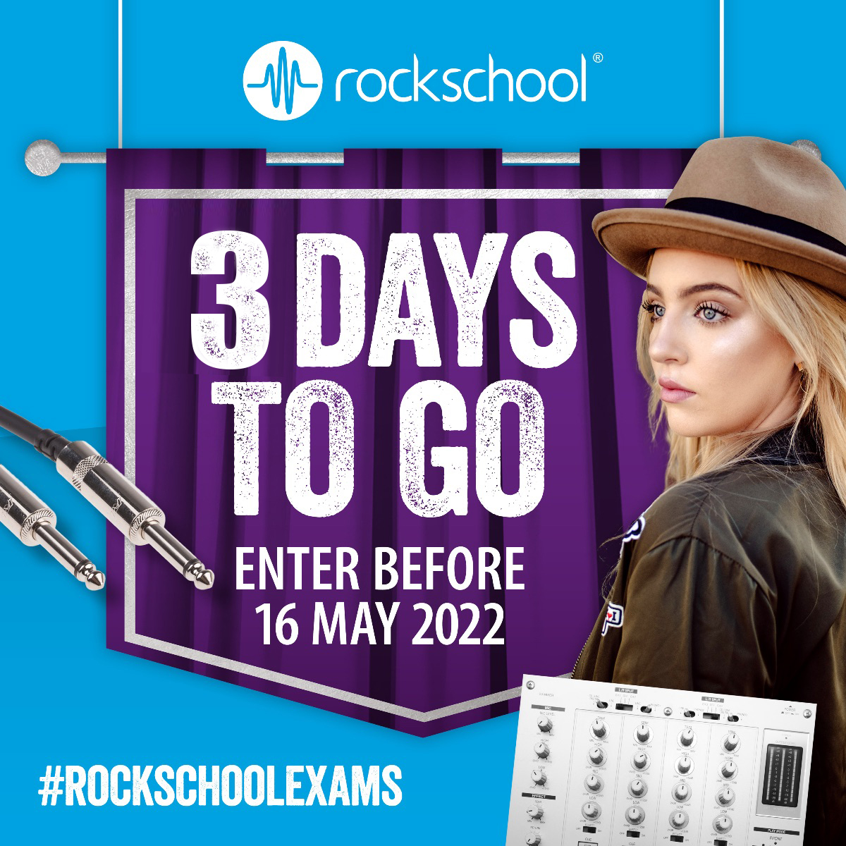 MeteorTutors's tweet photo. 3 DAYS TO GO! 💫💫💫 Once you’ve booked your next #Rockschool exam. Just 3 days left for you sign up for a face-to-face RSL graded music exam across the UK & Ireland! Entry Deadline: Midnight, 16th May 2022
https://t.co/pQo8FatdPv #musicexam #RSLgraded #musicians #EntryDeadline https://t.co/G2OVxYuYDF