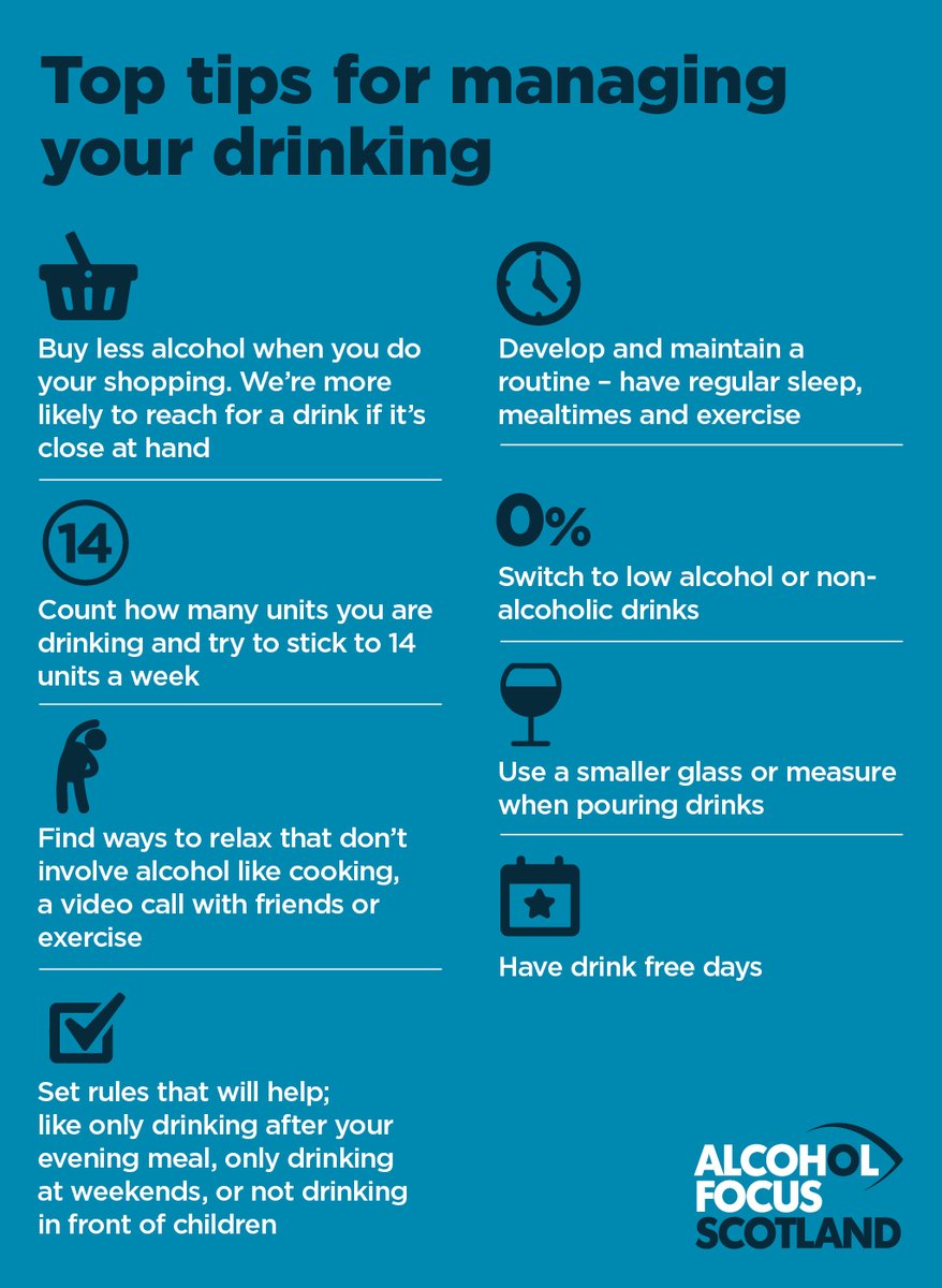 AlcoholFocus's tweet photo. From better sleep to more energy, there are a range of benefits to reducing how much we drink. 

Our top tips can help with practical ways to help managing your drinking. #MentalHealthAwarenessWeek https://t.co/iAluUqP8kn
