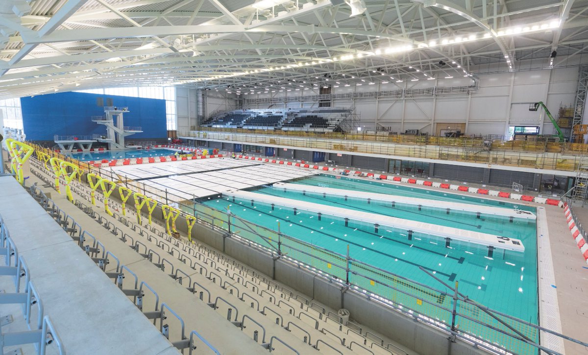 poolandspascene's tweet photo. *LET THE GAMES BEGIN*
Did you know that 192,000 tiles have now been laid at the Sandwell Aquatics Centre…
https://t.co/HWalmwd7j1
#PoolandSpaScene #PoolBuilder #PoolTrade #OlympicPool  #SandwellAquaticsCentre #CommonwealthGames @sandwellcouncil @poolandspascene  @TeamGB @hashcwg https://t.co/ECGgzmvgfu