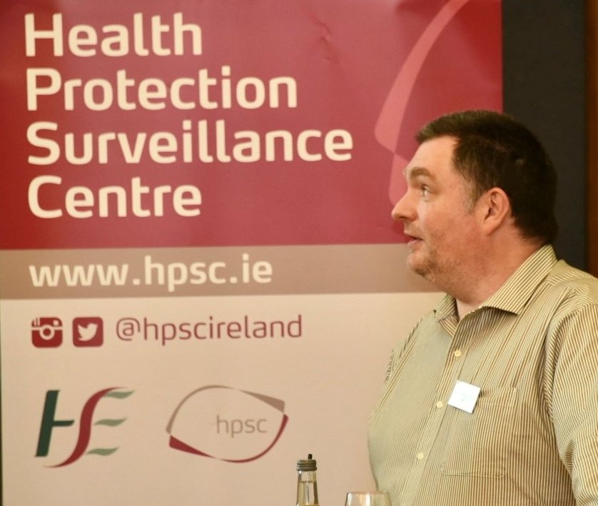 <a href="/ECDC_EU/">ECDC</a> <a href="/nvrlucdireland/">NVRL UCD</a> <a href="/TheQuadram/">Quadram Institute</a> <a href="/ULHospitals/">Follow @HSEMidWest</a> Dr Jonathan Dean <a href="/nvrlucdireland/">NVRL UCD</a> took us back in time to the evolution of SARS-CoV-2 sequencing at the National Virus Reference Laboratory