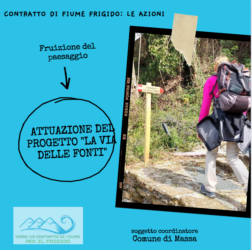 CInterattive's tweet photo. Tra le Azioni del Contratto di Fiume Frigido è compresa l'attuazione del progetto LA VIA DELLE FONTI, che prevede un itinerario per la valorizzazione delle sorgenti, includendo la riattivazione di alcune fontane pubbliche di sorgenti.

#sorgenti #viadellefonti #comunedimassa https://t.co/QJxmO7TIHO