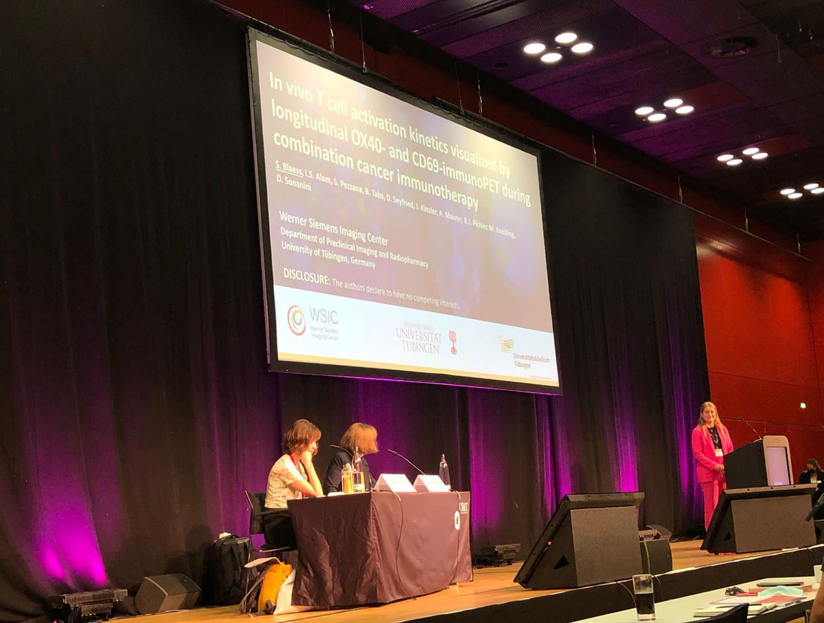 WSIC_Tuebingen's tweet photo. Thank you for the wonderful knowledge exchange during #CIMT2022 @C_IMT! Our students had a great time presenting their research on #CD69 #immunology #PET #cancer #immunotherapy https://t.co/ItVO9MYM2s