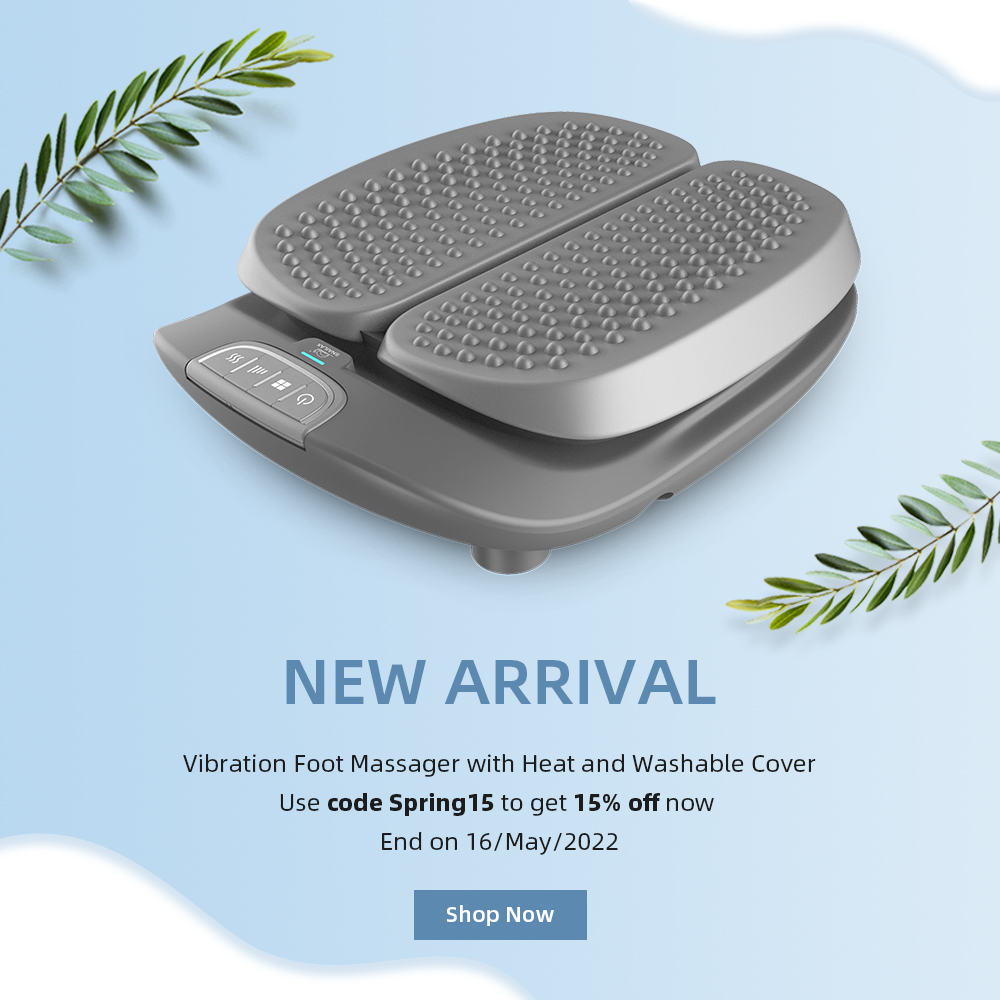 Snailax_US's tweet photo. It’s time to 'spring' into relaxation mode! What better way to get ready for the good weather than with a foot massager? A perfect way to get relief from aches and pains.

Using code [Spring15] enjoy a 15% discount at the checkout.

#MassageRelax #painrelief #spring #discount https://t.co/NvnKh8U4qE