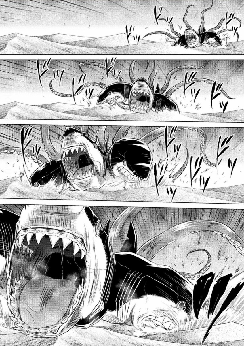 異世界喰滅のサメ17話無料公開されました
サメが高速で歩きます
よかったら読んでください⇩ https://t.co/aL09SqgSze 