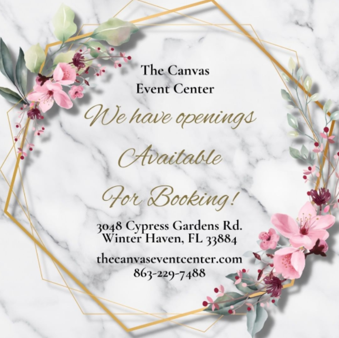 thecanvasec's tweet photo. The Canvas Event Center is Winter Havens Intimate Luxury Event Space.
Our upscale boutique space is perfect for all of your most intimate gatherings for up to 96 guests. 
Book your tour online at
https://t.co/vCr860u9Jp
#instagram #live #decoration #design #winterhavefl #birthday https://t.co/APguF1FCY2