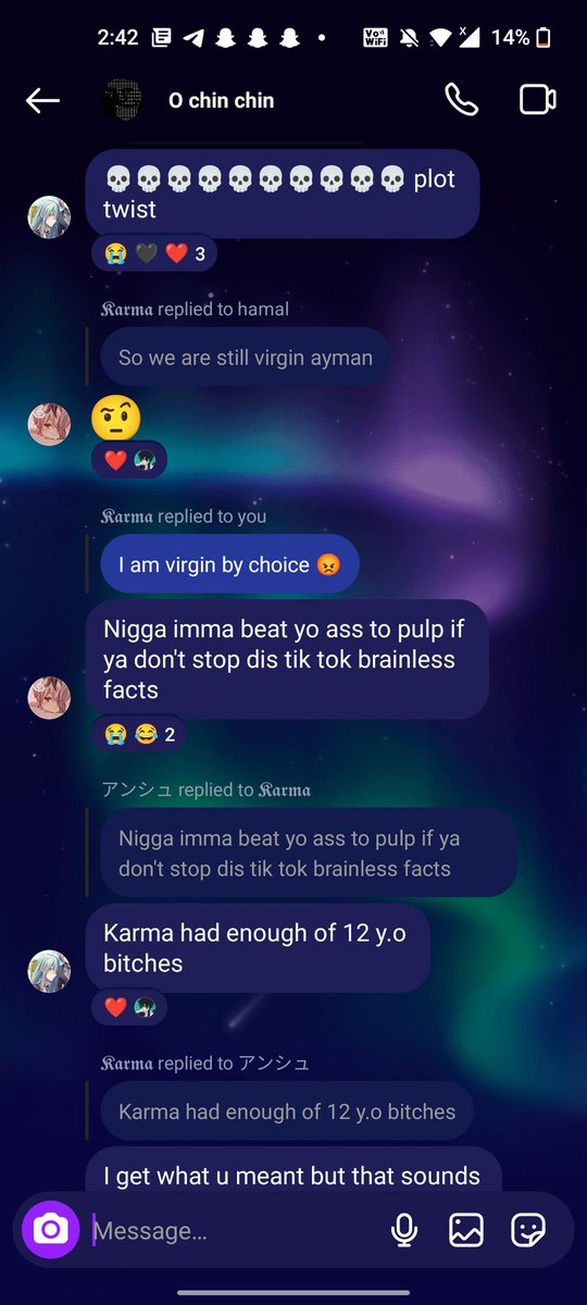 MutantVenom1's tweet photo. THIS IS UNREAL THIS MAN SAID THE N WORD IM DONE WITG THIS WORLD HE IS NOT EVEN BLACK PLEASE POLICE TAKE THIS MAN TO CUSTODY HE IS A BAD INFLUEMCE FOR THE YOUTH. https://t.co/VfFL8EcHDg
