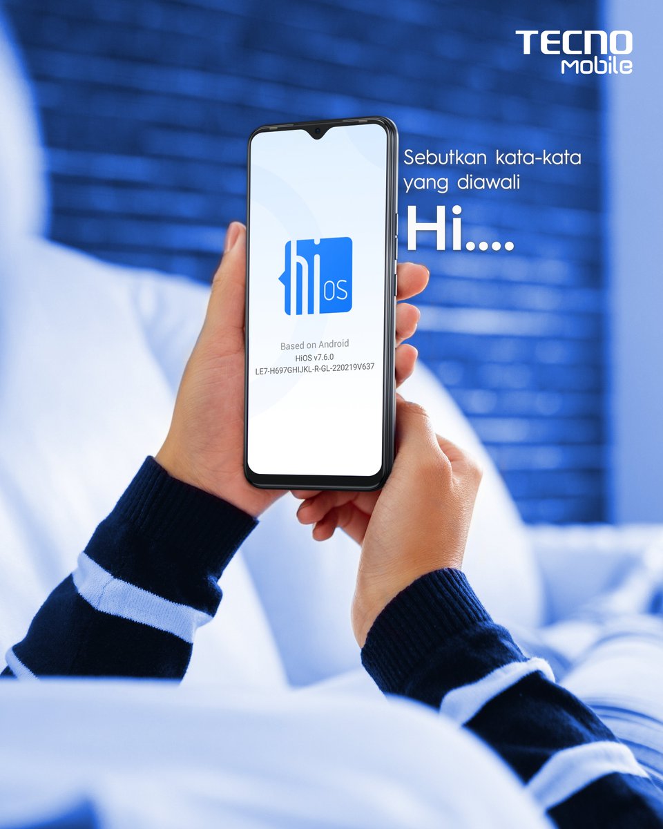 tecnoindonesia's tweet photo. Sebutkan kata yang menggunakan huruf awal Hi....
Kalau mimin ketemu nih katanya Hibernasi, kegiatan yang sering mimin lakukan tiap weekend.
Coba sebutin kata yang kalian temukan di komen.
#MainTanpaBatas #POVA2 #TECNOPOVA2 #7000mAh #TECNOMobileIndonesia #StopAtNothing https://t.co/2VOXRNePws